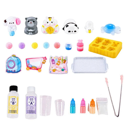 Gyvūnėlių squishių kūrimo rinkinys vaikams