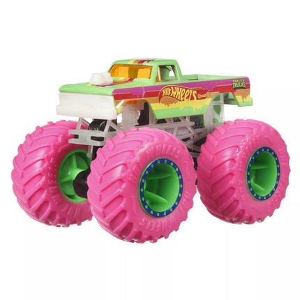 HOT WHEELS MONSTER TRUCKS šviečiantis tamsoje džipas (HCB50)