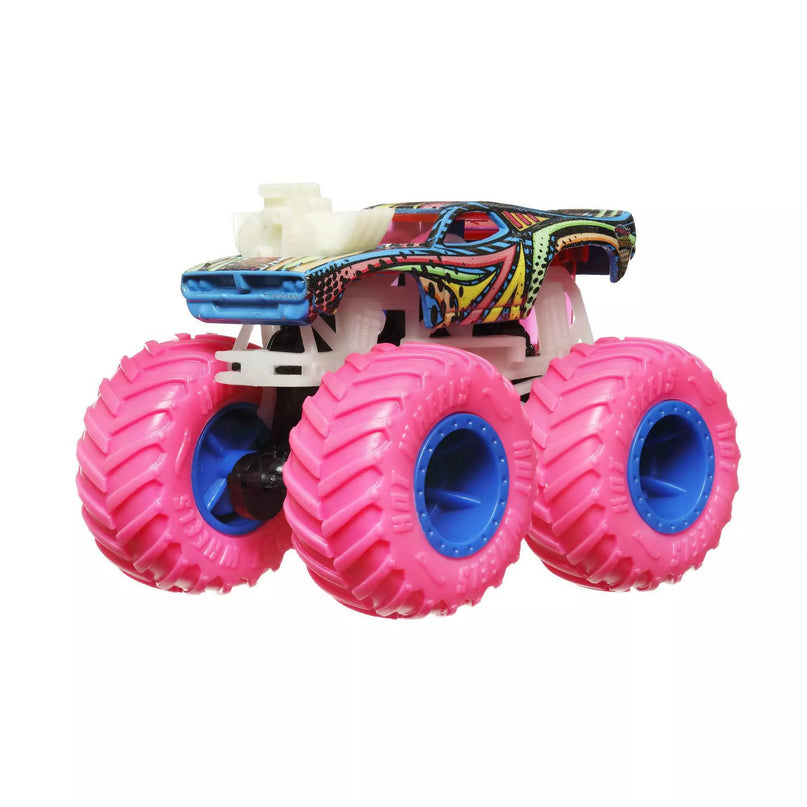 HOT WHEELS MONSTER TRUCKS šviečiantis tamsoje džipas (HCB50)