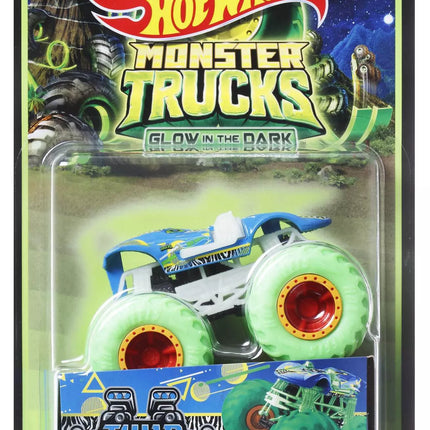 HOT WHEELS MONSTER TRUCKS šviečiantis tamsoje džipas (HCB50)