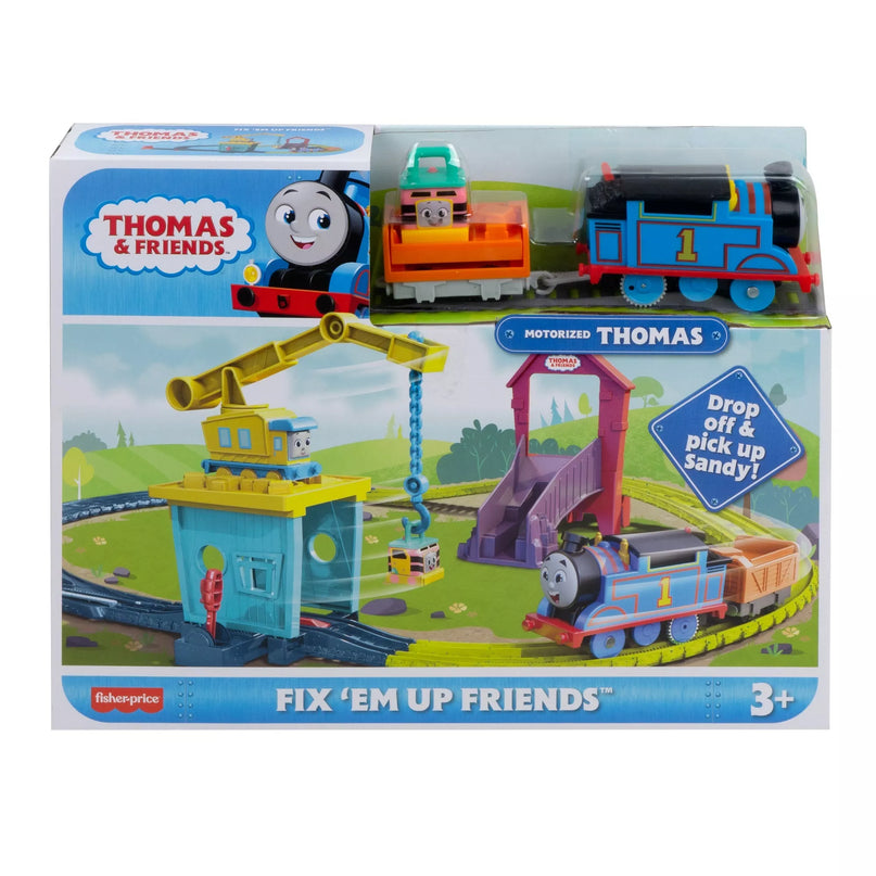THOMAS AND FRIENDS rinkinys – Kranė Karli ir Sandi (HDY58)
