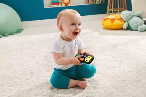 FISHER-PRICE TV pultelis, įgarsintas lietuviškai (HJN56)