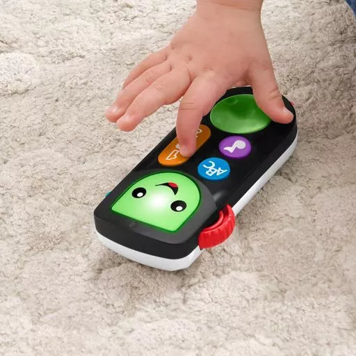 FISHER-PRICE TV pultelis, įgarsintas lietuviškai (HJN56)