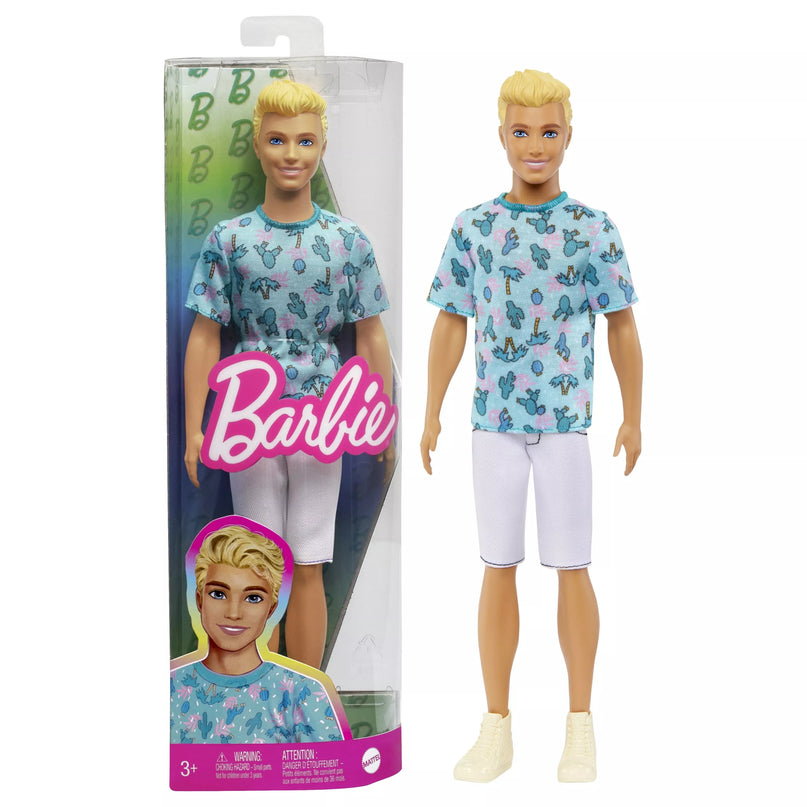 BARBIE Kenas madistas baltais šortais (HJT10)