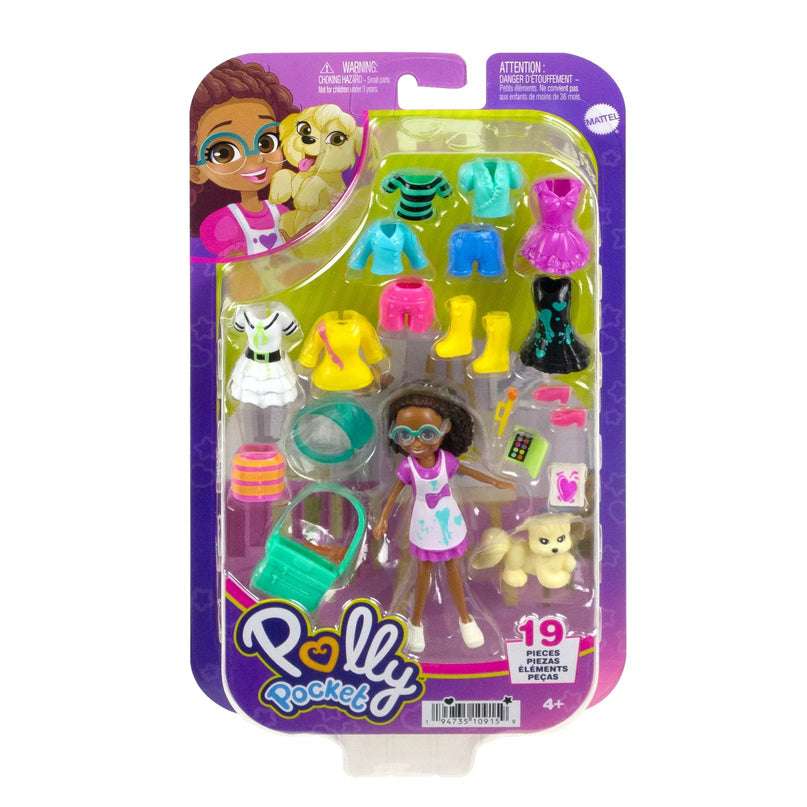 POLLY POCKET vidutinio dydžio mados rinkinys (HKV88)