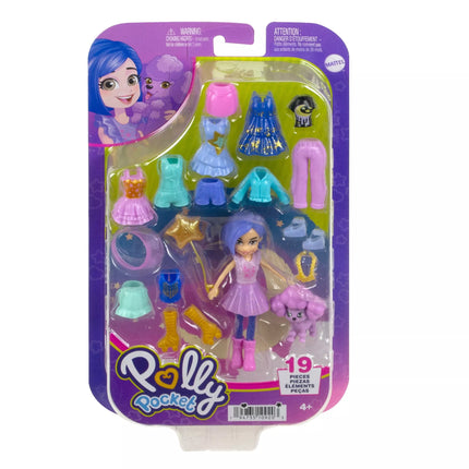 POLLY POCKET vidutinio dydžio mados rinkinys (HKV88)