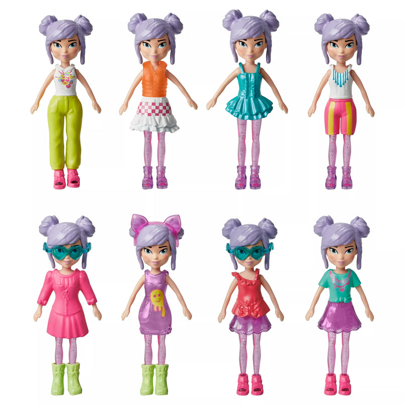 POLLY POCKET vidutinio dydžio mados rinkinys (HKV88)
