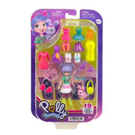 POLLY POCKET vidutinio dydžio mados rinkinys (HKV88)