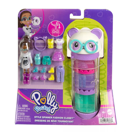 POLLY POCKET mados priedų ir spintos rinkinys (HKW04)