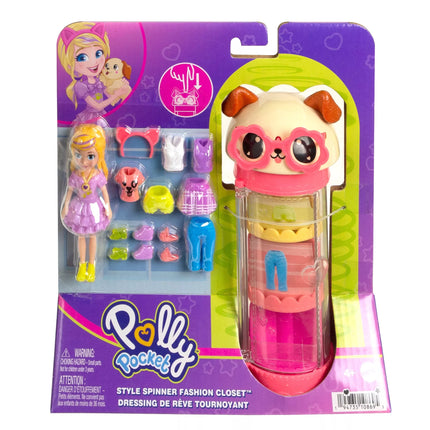 POLLY POCKET mados priedų ir spintos rinkinys (HKW04)