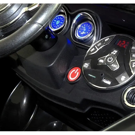HL1538 juodas – elektrinis automobilis vaikams