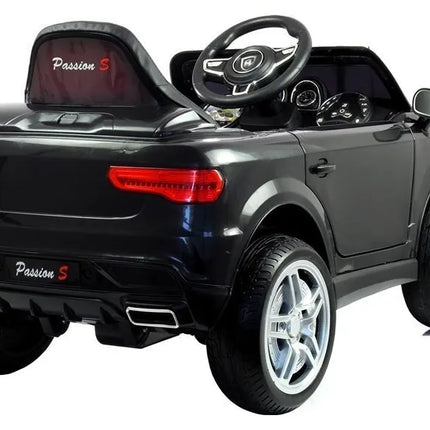 HL1538 juodas – elektrinis automobilis vaikams