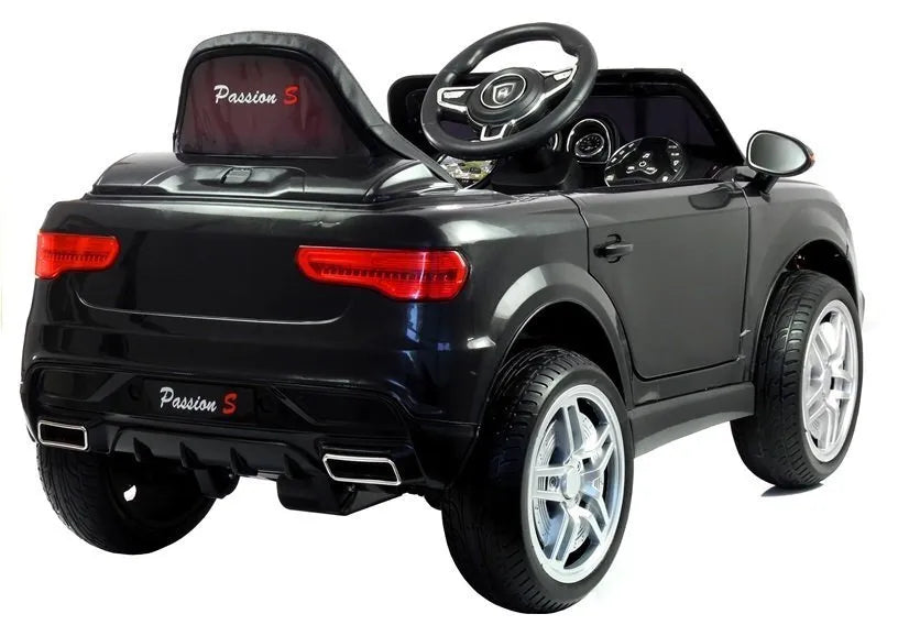HL1538 juodas – elektrinis automobilis vaikams
