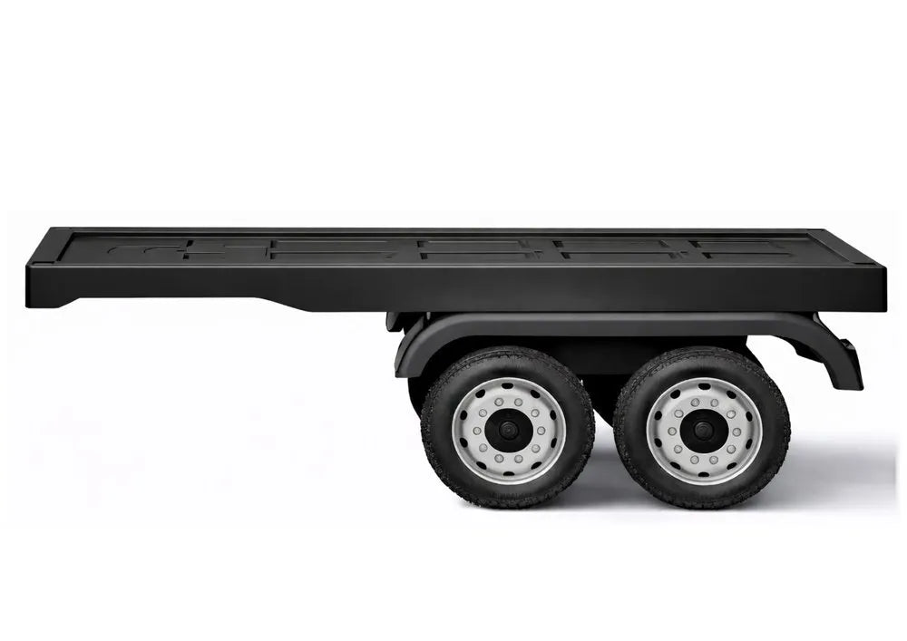 HL358 Mercedes Scania Actros juodas vilkikas su puspriekabe