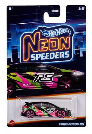 HOT WHEELS neoniniai lenktyniniai automodeliukai (HLH72)