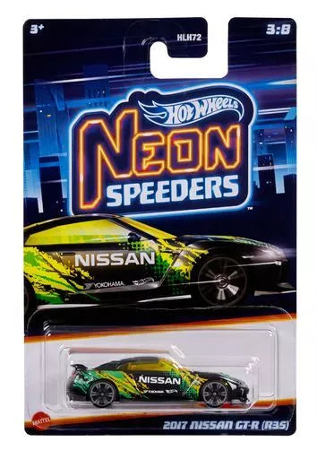 HOT WHEELS neoniniai lenktyniniai automodeliukai (HLH72)