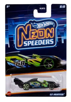 HOT WHEELS neoniniai lenktyniniai automodeliukai (HLH72)