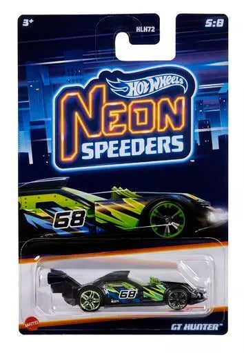 HOT WHEELS neoniniai lenktyniniai automodeliukai (HLH72)