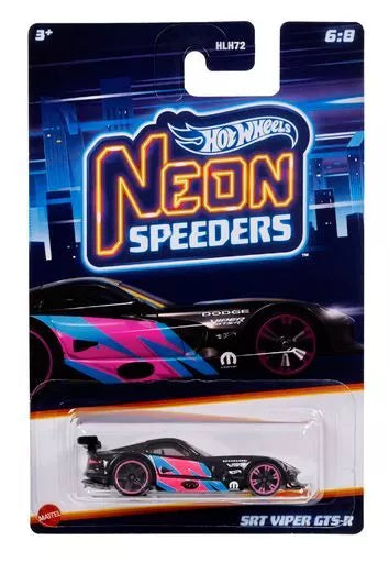 HOT WHEELS neoniniai lenktyniniai automodeliukai (HLH72)