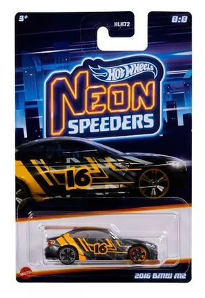 HOT WHEELS neoniniai lenktyniniai automodeliukai (HLH72)