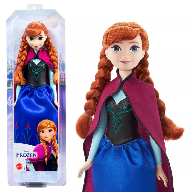 DISNEY FROZEN lėlė Ana (1 filmo dalies įkvėpta išvaizda) (HLW49)