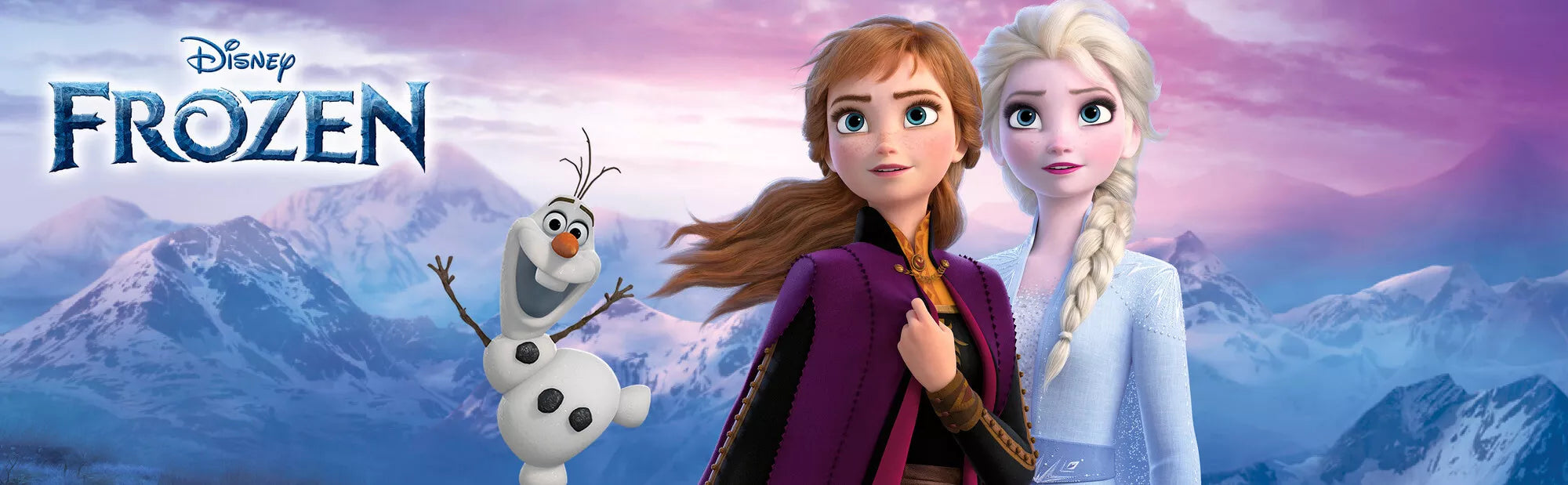 DISNEY FROZEN lėlė Ana (1 filmo dalies įkvėpta išvaizda) (HLW49)
