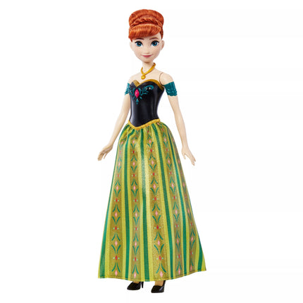 DISNEY FROZEN dainuojanti lėlė Ana (anglų kalba) (HLW56)