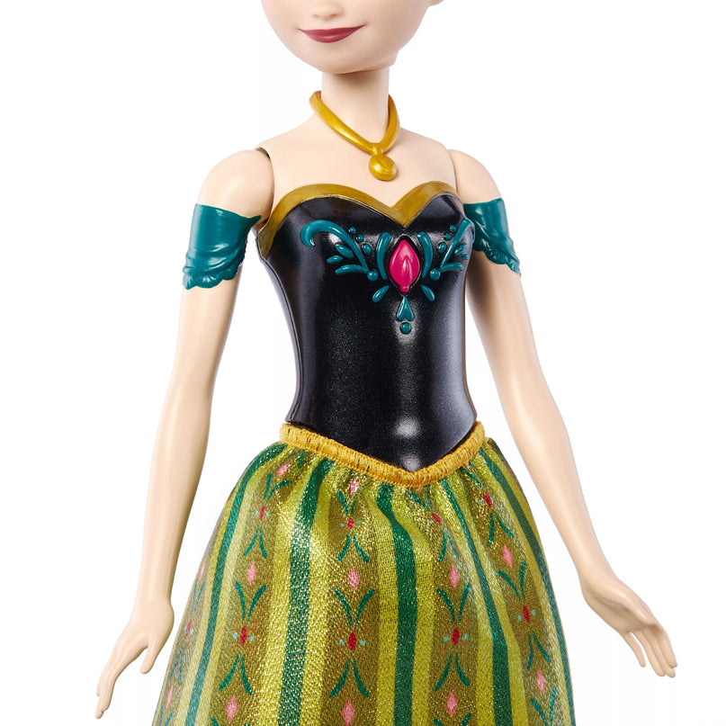 DISNEY FROZEN dainuojanti lėlė Ana (anglų kalba) (HLW56)