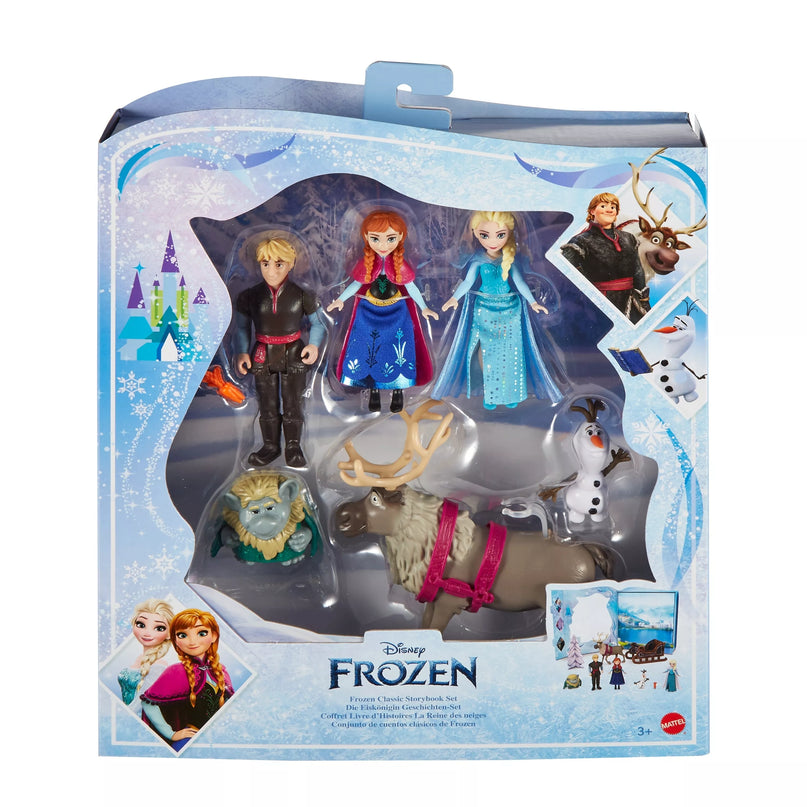 DISNEY FROZEN herojų rinkinys   (HLX04)