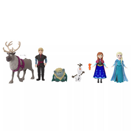 DISNEY FROZEN herojų rinkinys   (HLX04)