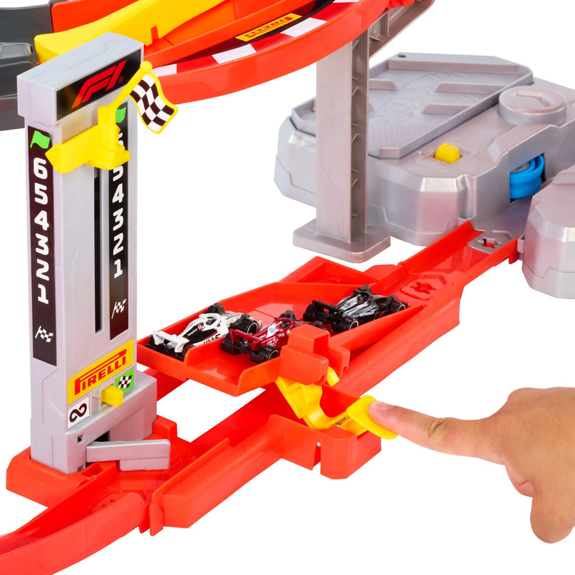 HOT WHEELS lenktynių trasa – Downhill Circuit Race (JMC90)