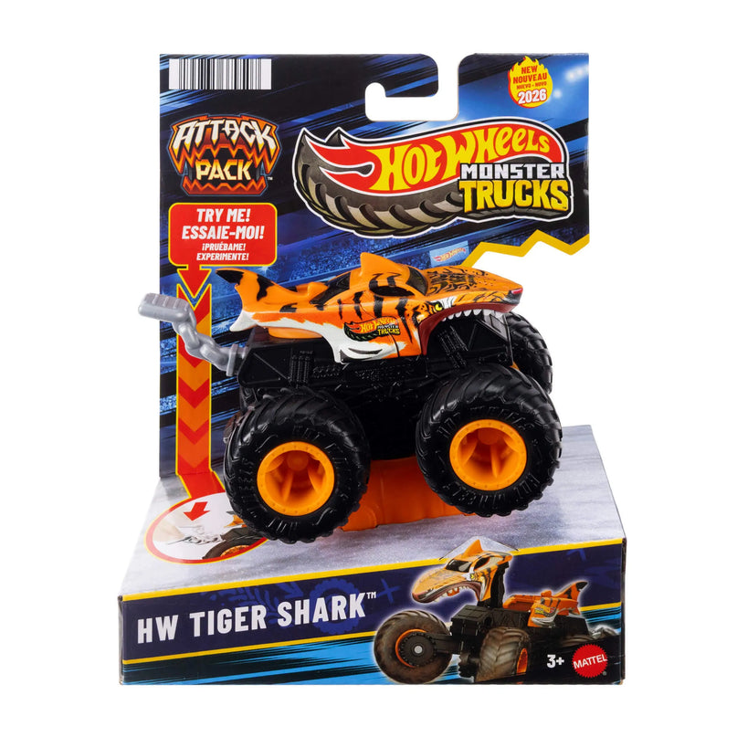 HOT WHEELS MONSTER TRUCKS džipas – Attack Pack (JMK92)