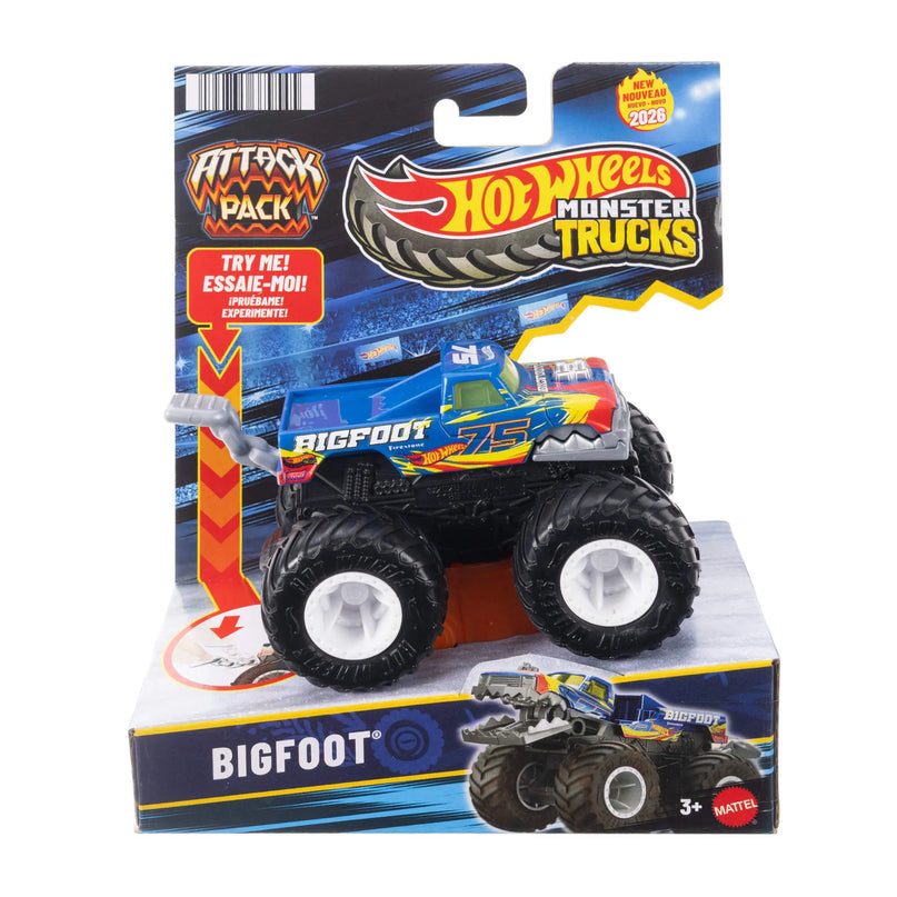 HOT WHEELS MONSTER TRUCKS džipas – Attack Pack (JMK92)