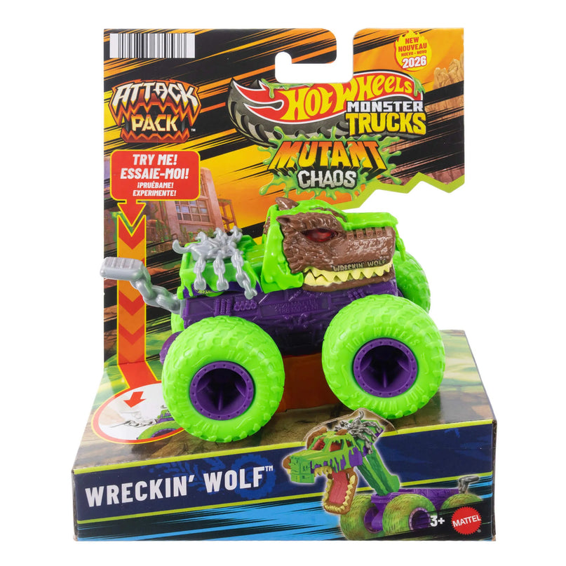 HOT WHEELS MONSTER TRUCKS džipas – Attack Pack (JMK92)
