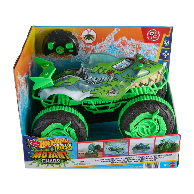 HOT WHEELS MONSTER TRUCKS RC automodelis – Mutant Chaos Mega Wrex (JMM76)