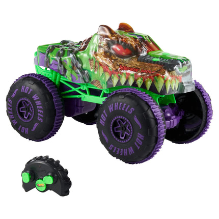 HOT WHEELS MONSTER TRUCKS RC automodelis – Wreckin' Wolf (JMM77)