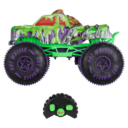 HOT WHEELS MONSTER TRUCKS RC automodelis – Wreckin' Wolf (JMM77)