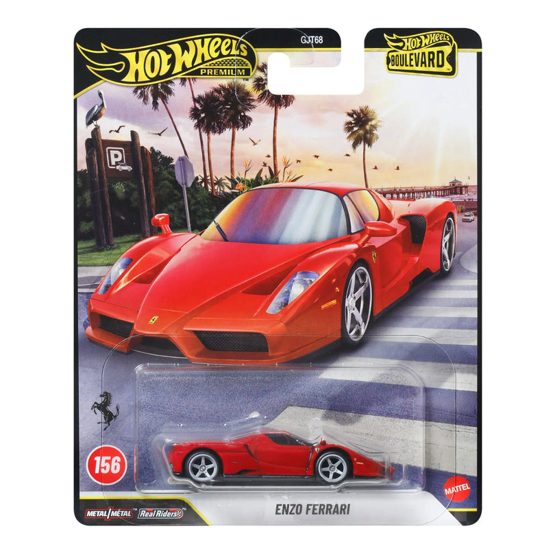 HOT WHEELS PREMIUM Boulevard Ferrari Enzo 2003 automodeliukas (JHW22)