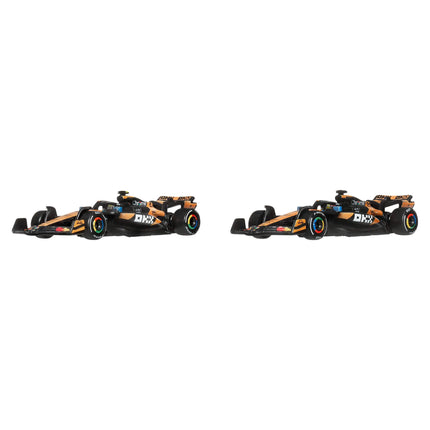 HOT WHEELS PREMIUM F1 dviejų McLaren Lando Norris ir Oscar Piastri bolidų rinkinys (JMM91)