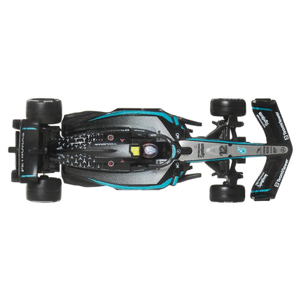 HOT WHEELS PREMIUM F1 dviejų Mercedes-Benz George Russel ir Kimi Antonelli bolidų rinkinys (JMM93)