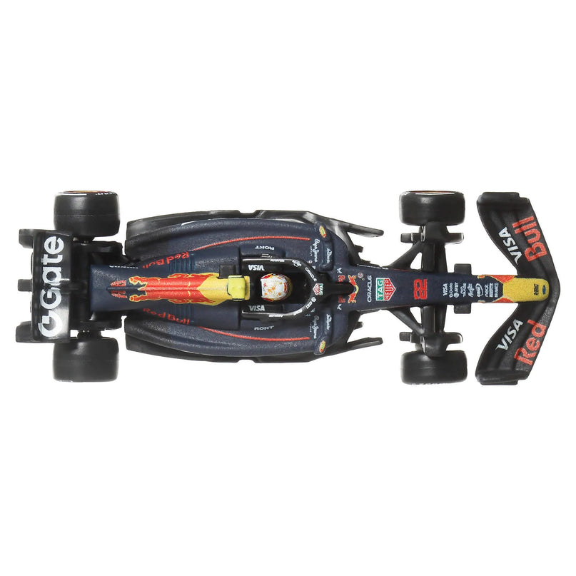 HOT WHEELS PREMIUM F1 Red Bull Max Verstappen ir Yuki Tsunoda bolidai (2 vnt.) (JMM95)