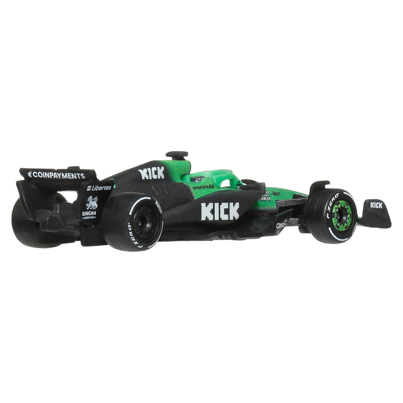 HOT WHEELS PREMIUM F1 Sauber Nico Hulkenberg ir Gabriel Bortoleto bolidai (2 vnt.) (JMM92)