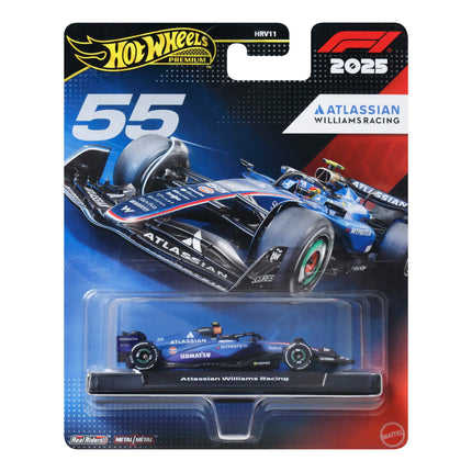 HOT WHEELS PREMIUM F1 Williams Carlos Sainz bolidas 55 (JKD85)