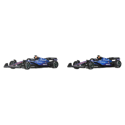 HOT WHEELS PREMIUM F1 Williams Carlos Sainz ir Alexander Albon bolidai (2 vnt.) (JMM98)
