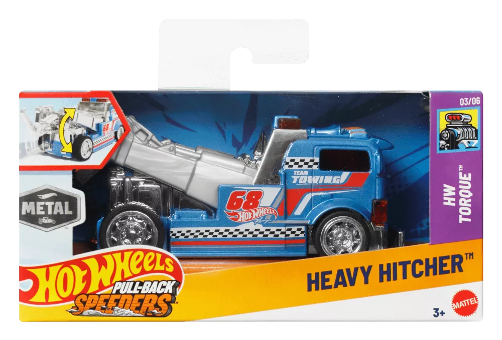 HOT WHEELS automodeliukas – Pull-Back Speeders (HPR70)
