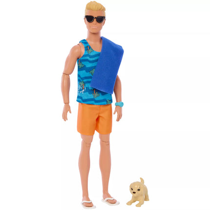 BARBIE KEN SURF DOLL lėlė (HPT50)