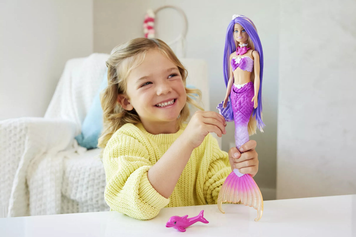 BARBIE DREAMTOPIA undinėlė - Malibu (HRP97)