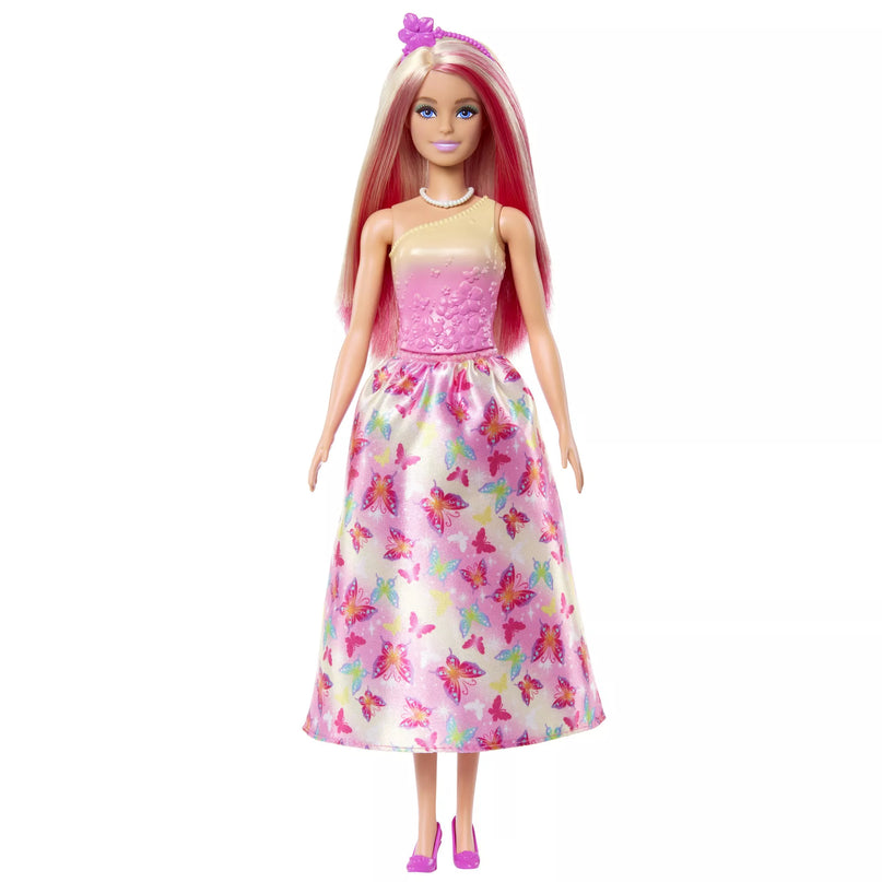 BARBIE DREAMTOPIA princesė rausva suknele (HRR08)