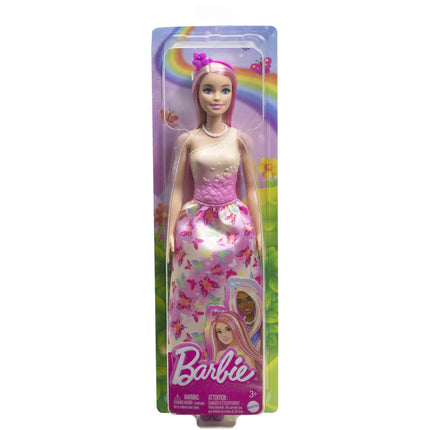 BARBIE DREAMTOPIA princesė rausva suknele (HRR08)