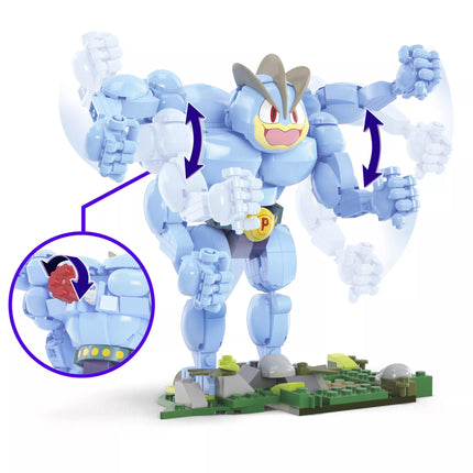 MEGA CONSTRUX POKEMON rinkinys – Machamp (HTH70)